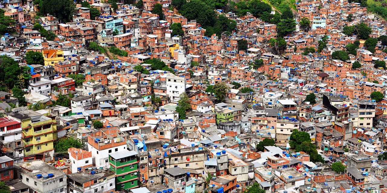 A favela in Brazil